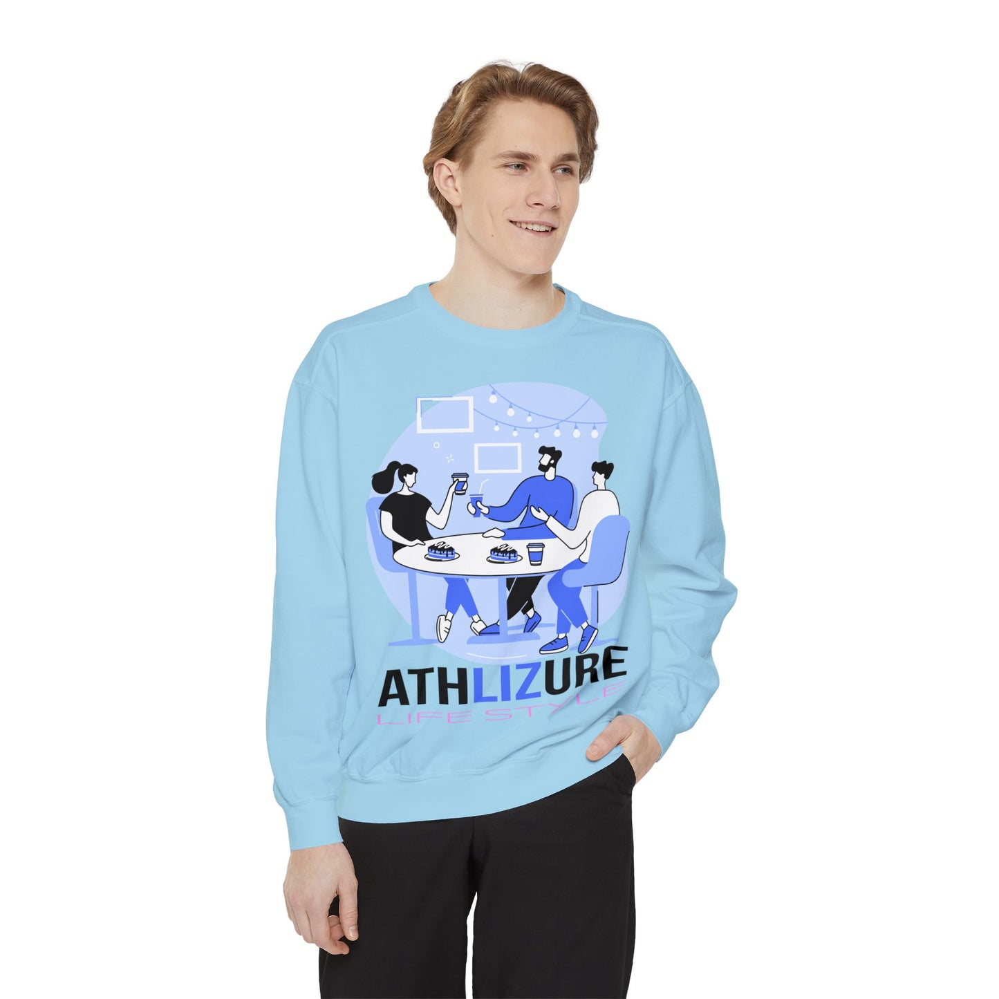 Friends and Good Times - Relaxed Sweatshirt