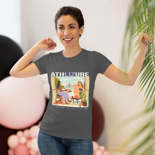 Leisure Time with Friends - Women's Triblend Tee