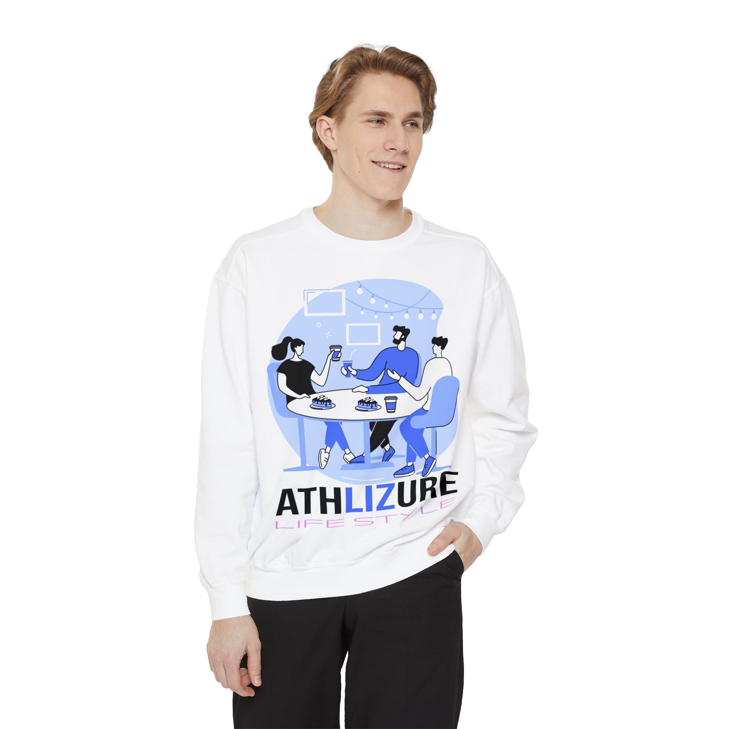 Friends and Good Times - Relaxed Sweatshirt