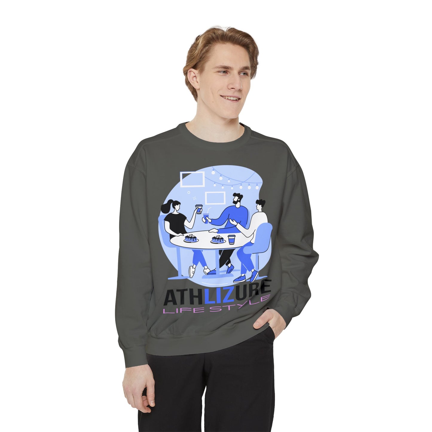 Friends and Good Times - Relaxed Sweatshirt